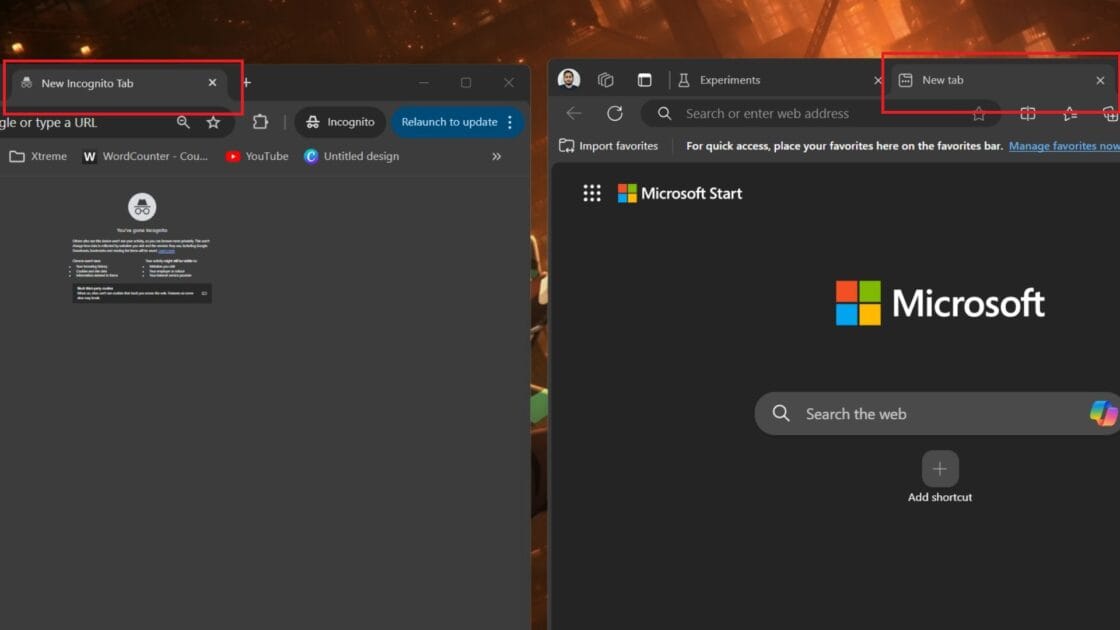 Microsoft Edge: Fim das Guias Arredondadas no Navegador