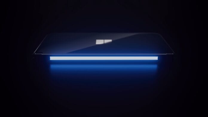 Microsoft patenteia novo telefone Surface dobrável com inovadora tecnologia de coluna única