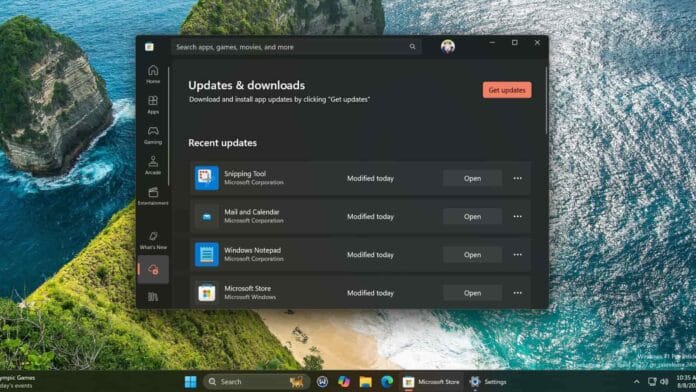 Microsoft Store: desempenho aprimorado e nova interface no Windows 11