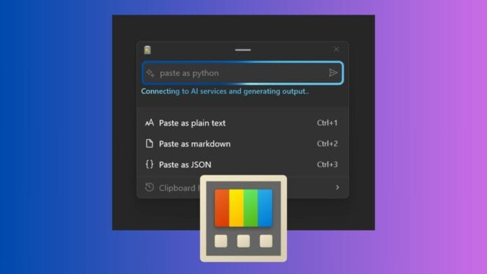 Prática de copiar e colar avançada com ChatGPT no Windows 11