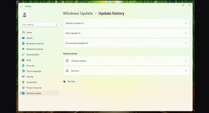 Windows 11 Build 26217 propõe melhorias em componentes de inteligência artificial através do Windows Update