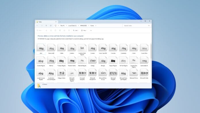 Windows 11: Painel de Controle perde recurso nas Configurações (página Fonte)