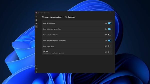 A Microsoft facilita a personalização do Windows 11 File Explorer com Dev Home