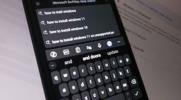 A nova pesquisa profunda do Bing do Microsoft SwiftKey Android é uma alternativa ao Google