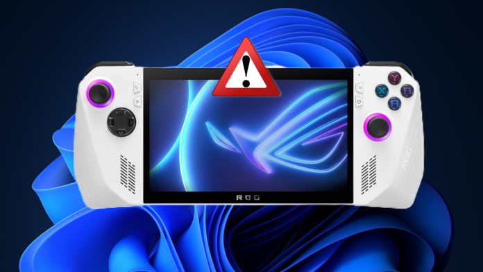 Asus Rog Ally: problemas de desempenho pós atualização do Windows em março