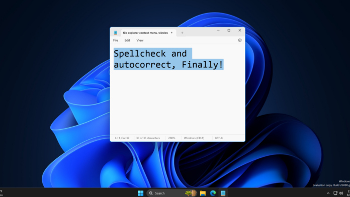 Bloco de notas: como ativar verificação ortográfica e correção automática no Windows 11
