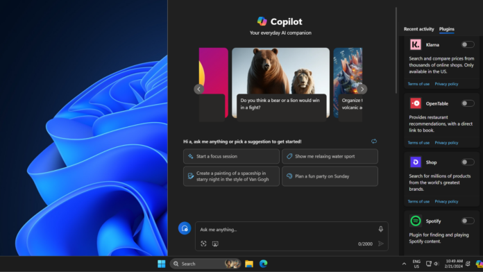 Copilot obtém suporte ao plug-in Power Automate e ações mais automatizadas