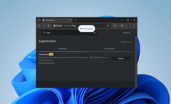 Desative os pop-ups irritantes do Chrome ao copiar links e imagens