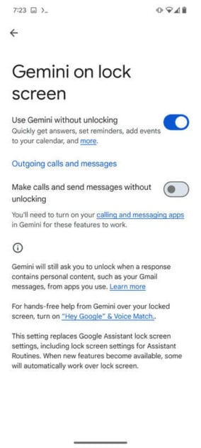 Gemini: Novas Funcionalidades na Tela de Bloqueio do Google