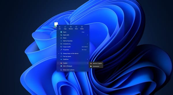 Microsoft integra o Copilot ao menu de contexto do File Explorer no Windows 11 - Novidade tecnológica no Brasil