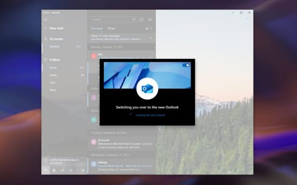 Microsoft obriga atualização do app Mail para novo Outlook Web no Windows 11