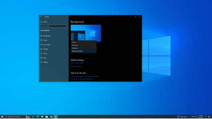 Microsoft traz o Windows 11 Spotlight para a área de trabalho do Windows 10