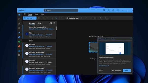 Microsoft trocará o Outlook tradicional por aplicativo web no Windows 11, mas sem pressa