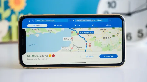 Qual dos apps de navegação é melhor: Apple Maps, Google Maps ou Waze? - Banco de dados do Uber.