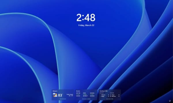 Tela de bloqueio do Windows 11 ganha integração com MSN Clima, Esportes e Finanças