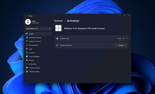 Versão inicial do Windows 11 Enterprise LTSC 2024 localizada online