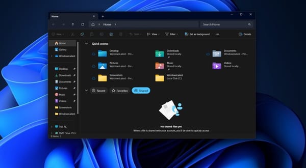 Windows 11 KB5043185: Novas Integrações no Explorador de Arquivos