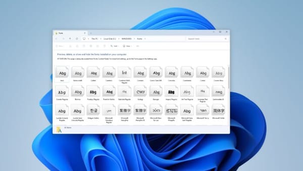 Windows 11: Painel de Controle perde recurso nas Configurações (página Fonte)